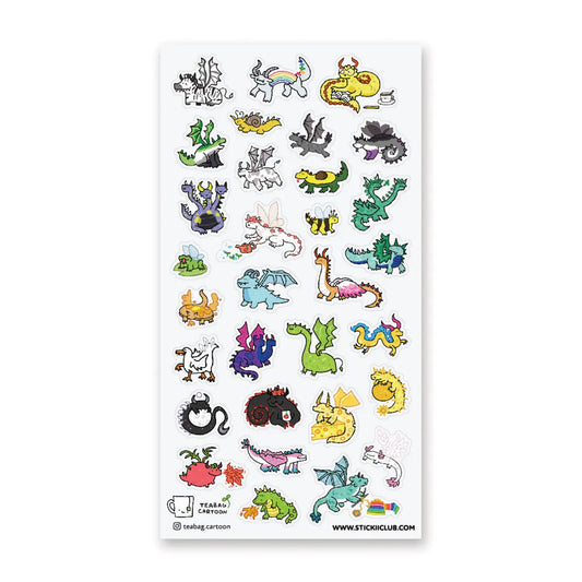 Faire Stickii Sticker Sheet - Fired Up Hybrids