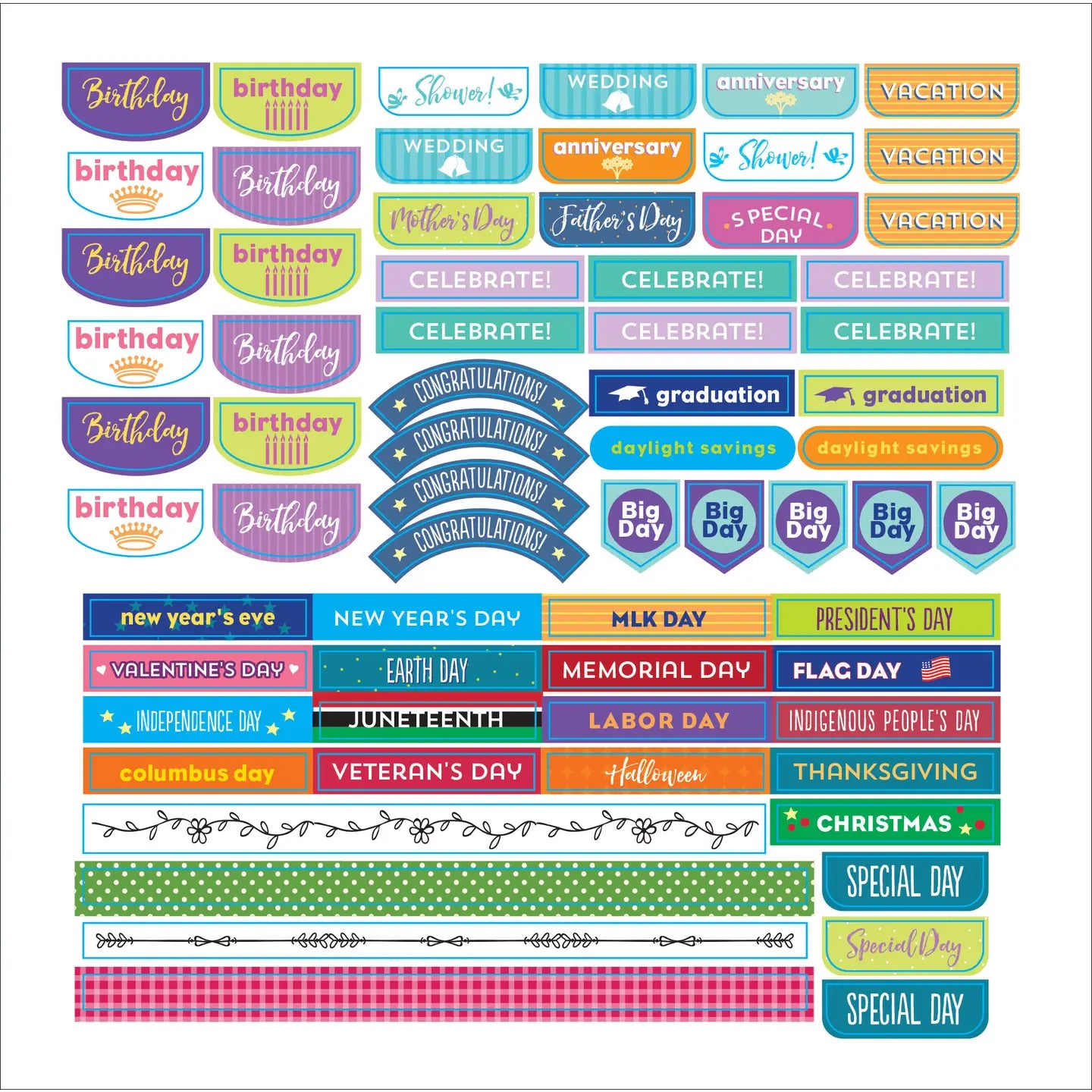 Plan It! A Sticker Book For All Your Productivity Needs