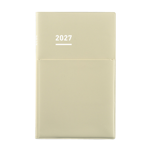 Kokuyo Jibun 2027 Techo Biz Planner - Beige (A5 Slim)