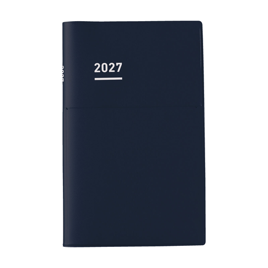 Kokuyo Jibun 2027 Techo Biz Planner - Navy (A5 Slim)