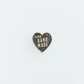 The Superior Labor Heart Logo Pin - Black