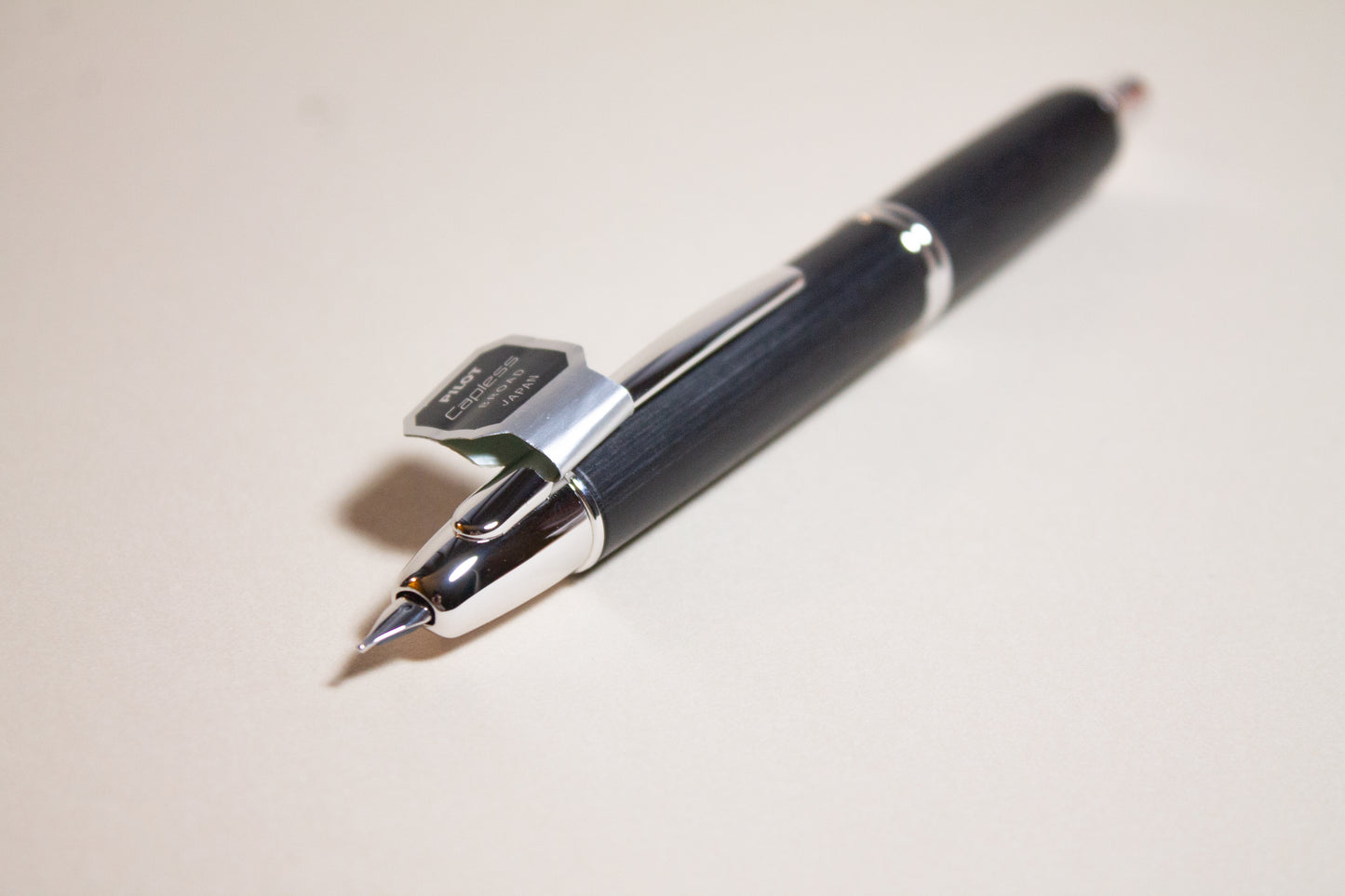 Pre-Owned Pilot Vanishing Point Birchwood Black - Medium