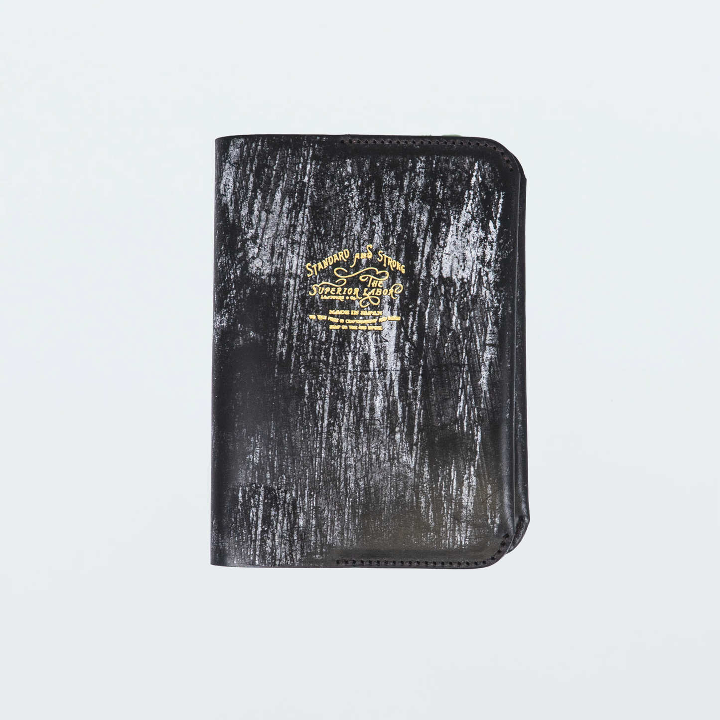 The Superior Labor A6 Bridle Leather Notebook Cover - Black