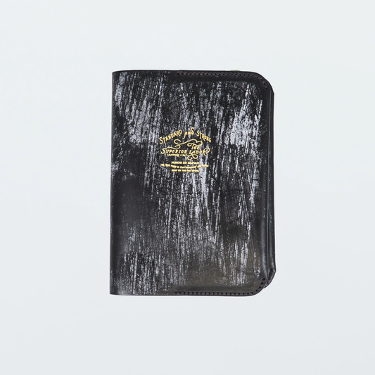 The Superior Labor A6 Bridle Leather Notebook Cover - Black
