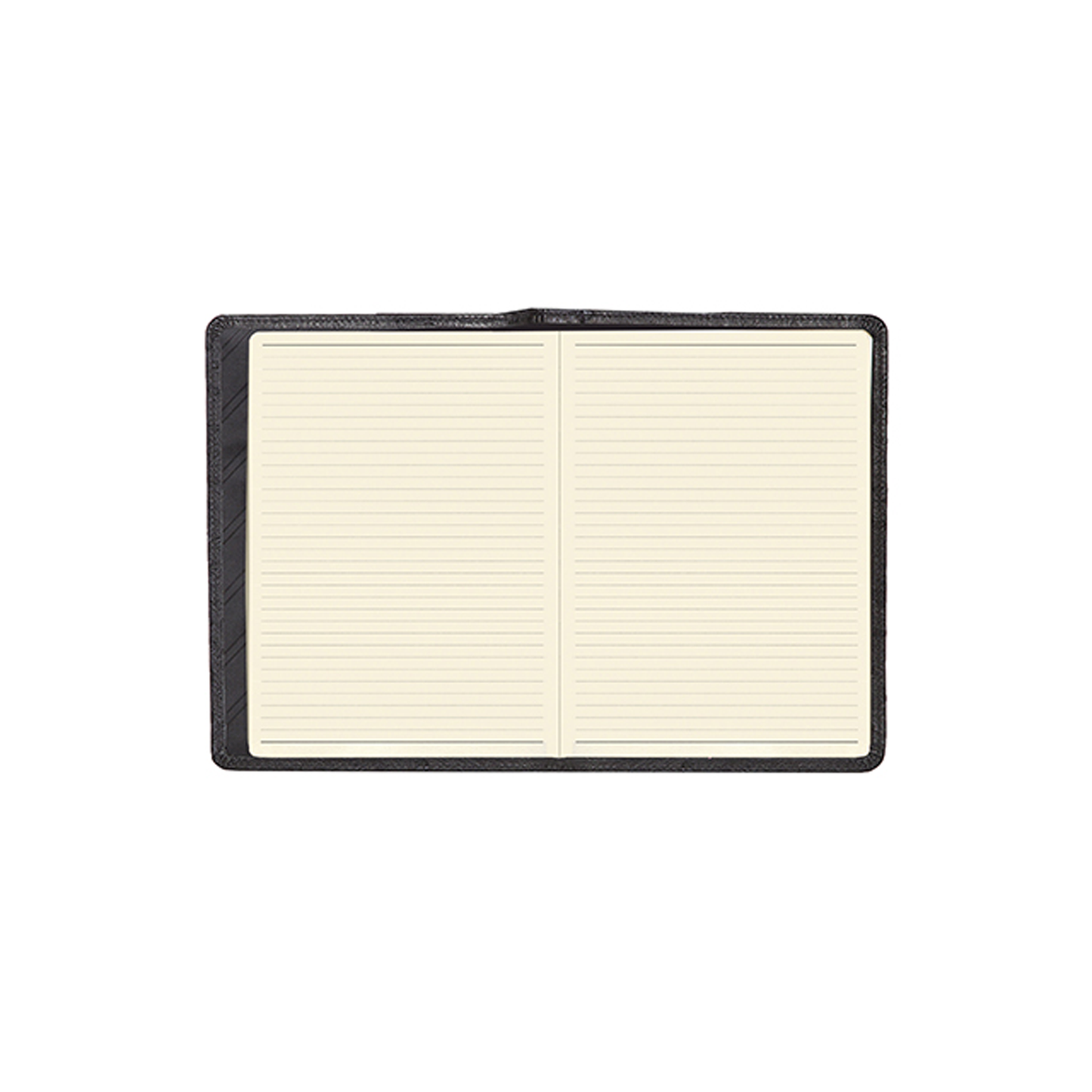 Scully 1046R Leather Journal Ostrich Black