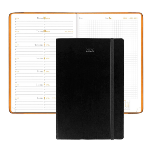 Rhodia 2026 Webplanner Weekly Planner - Black