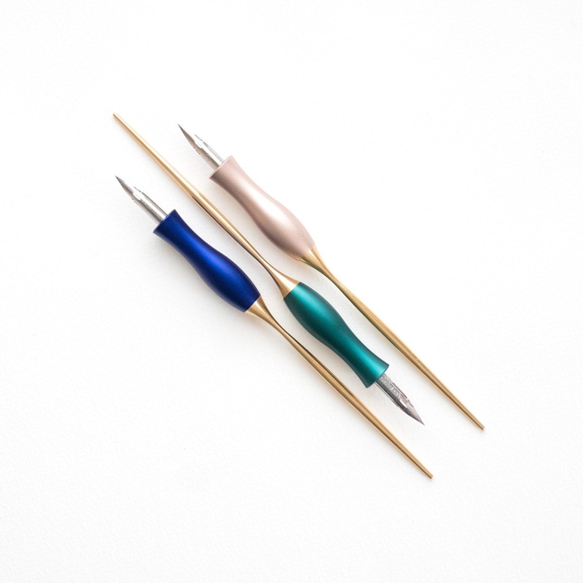 Tom's Studio Bloom Calligraphy Pen - Bluebell (Straight)