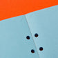 PLOTTER Refill Blue Paper 2mm Grid Quadrant Graph (80 sheets) - A5 Size