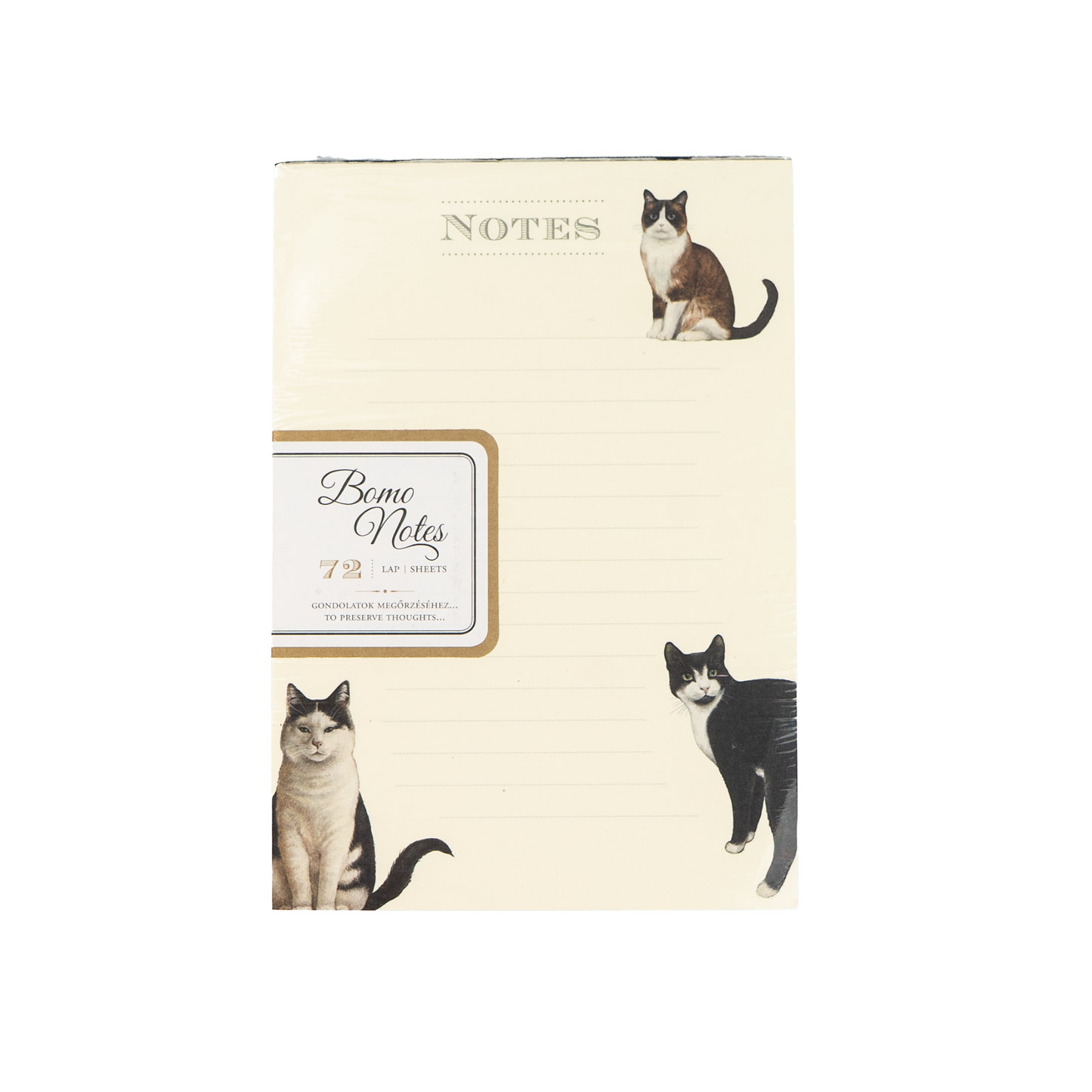 Bomo Art Bomo Notes - Cats