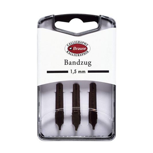 Brause Bandzug Calligraphy Nibs (Set of 3)