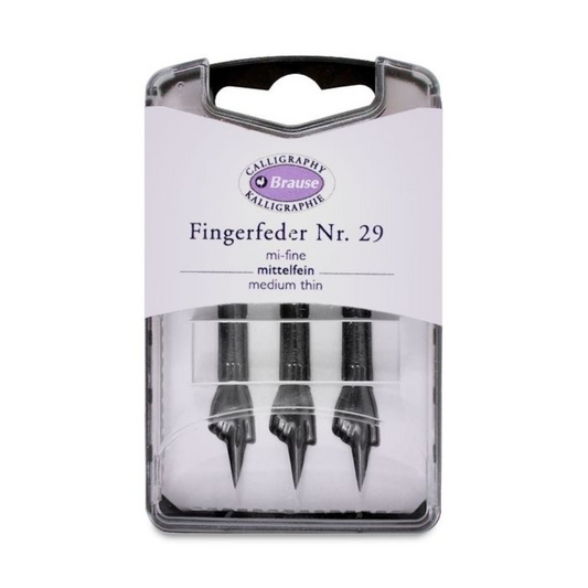 Brause Index Finger Script Calligraphy Nibs (Set of 3)