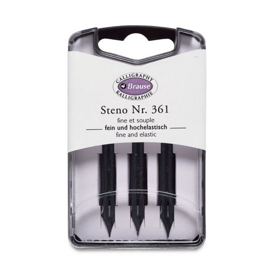 Brause Steno Calligraphy Nibs (Set of 3)