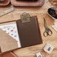 Sarica Studio Passport TN Notebook - Chestnut Brown