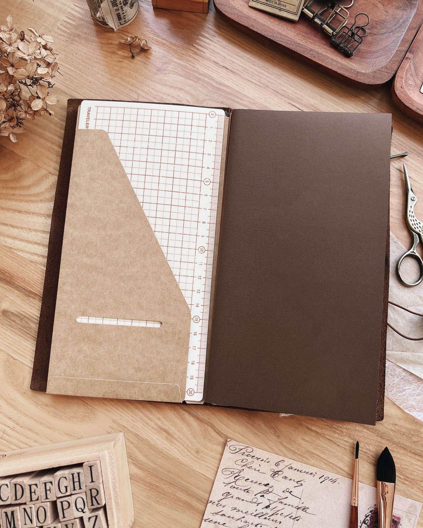Sarica Studio Standard TN Notebook - Chestnut Brown