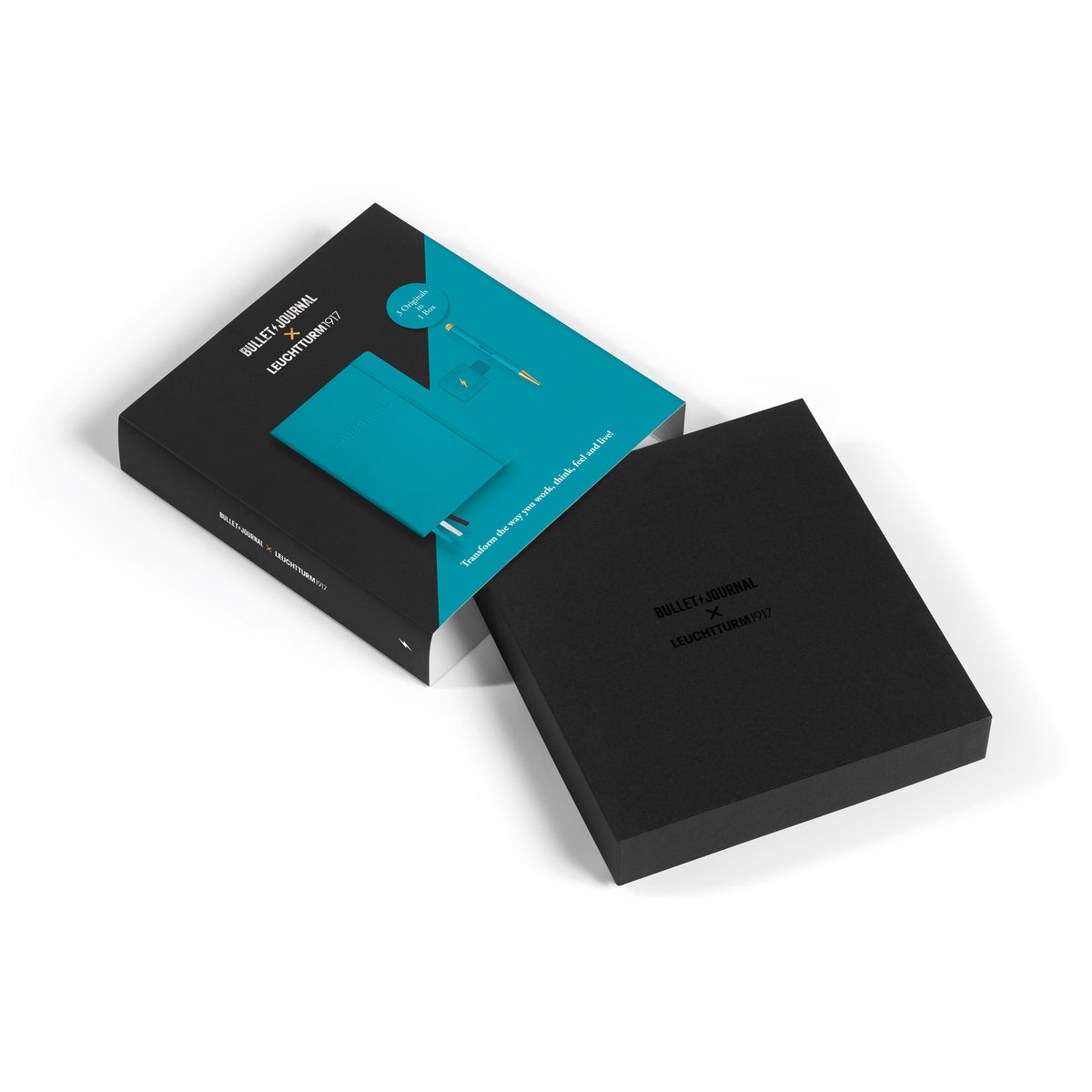 Leuchtturm1917 Bullet Journal Collector’s A5 Hardcover Notebook Set - Turquoise