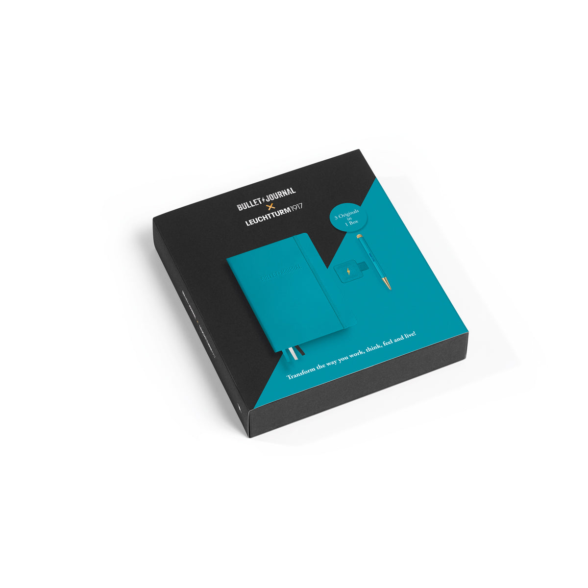 Leuchtturm1917 Bullet Journal Collector’s A5 Hardcover Notebook Set - Turquoise