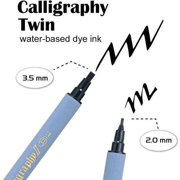 Kuretake Zig Calligraphy II Markers (Set of 12)