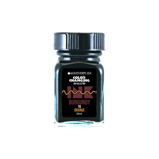 Monteverde Burgundy to Orange (30ml) Bottled Ink (Color Changing Ink)