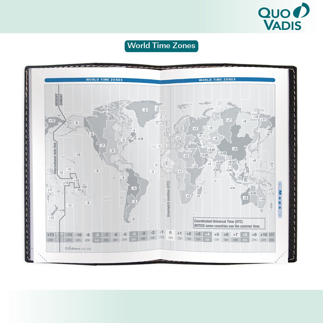 Quo Vadis 2026 Business Weekly Planner - Texas Blue