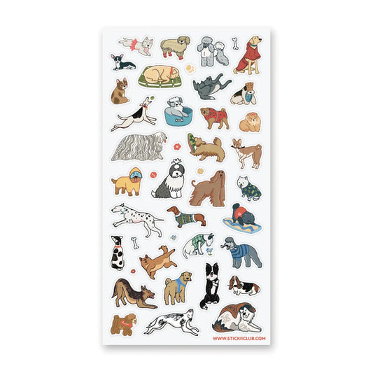 Faire Stickii Sticker Sheet - Pawsome Pups