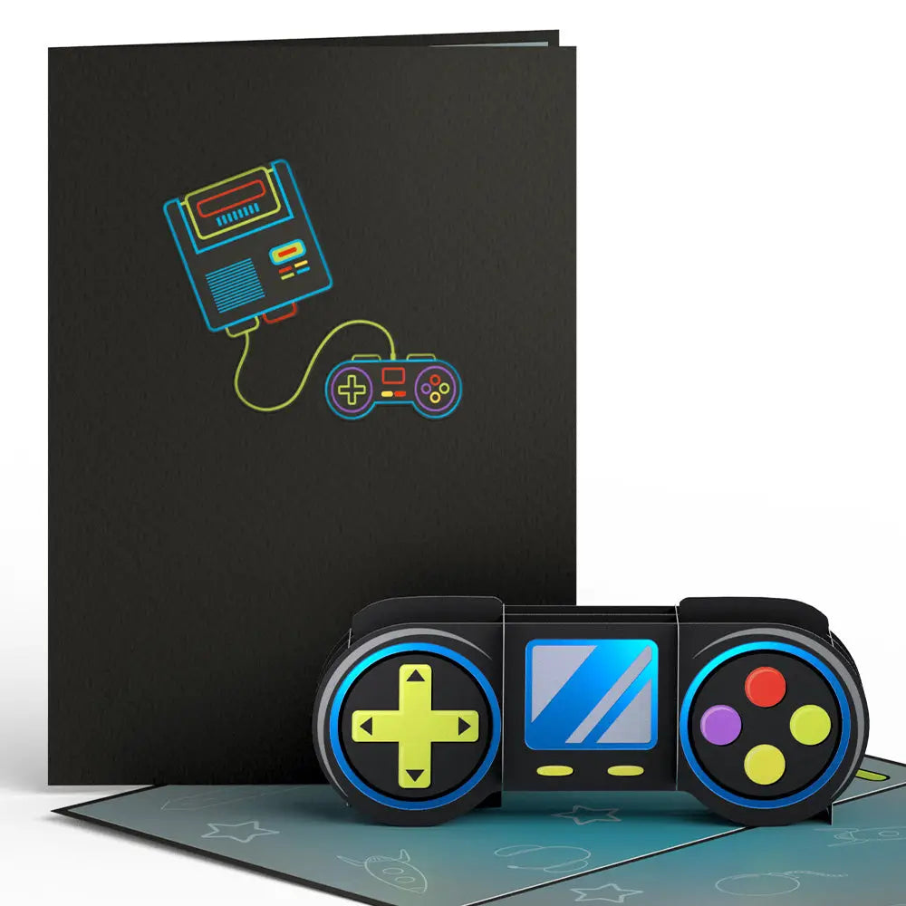 Lovepop Pop-Up Card - Video Gamer