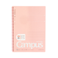 KOKUYO Campus Soft Ring B5 Notebook - Pink (6mm Dot Lined)