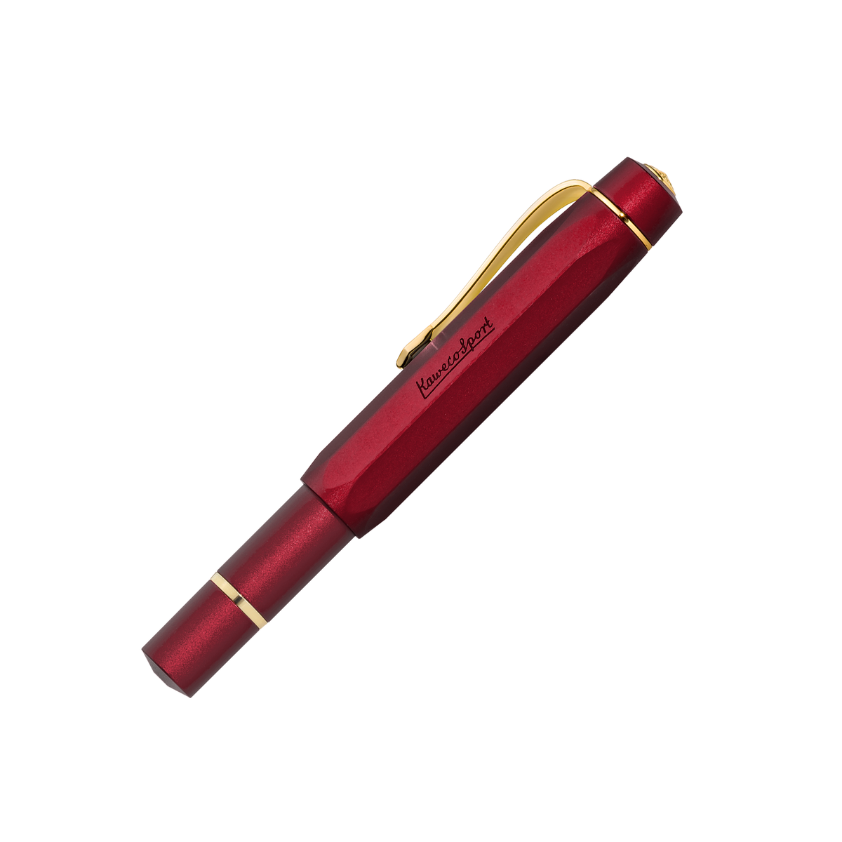 Kaweco AL Sport Piston Fill Fountain Pen - Bordeaux
