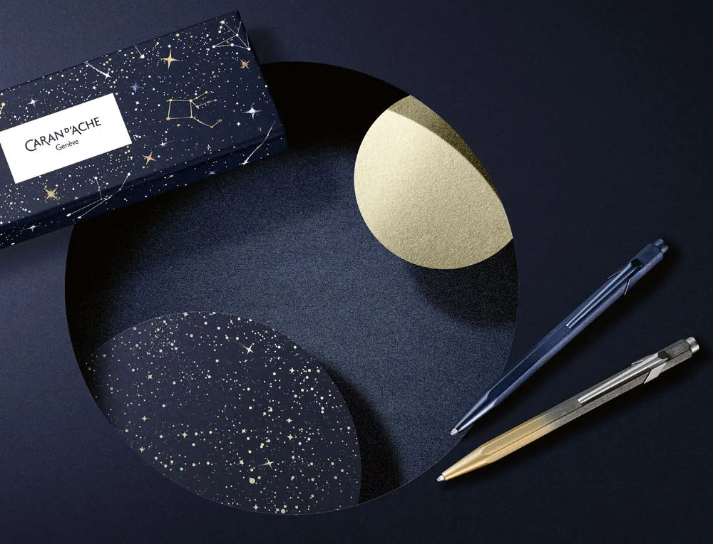 Caran d'Ache 849 Cosmic Blue Ballpoint (2024 Special Edition)