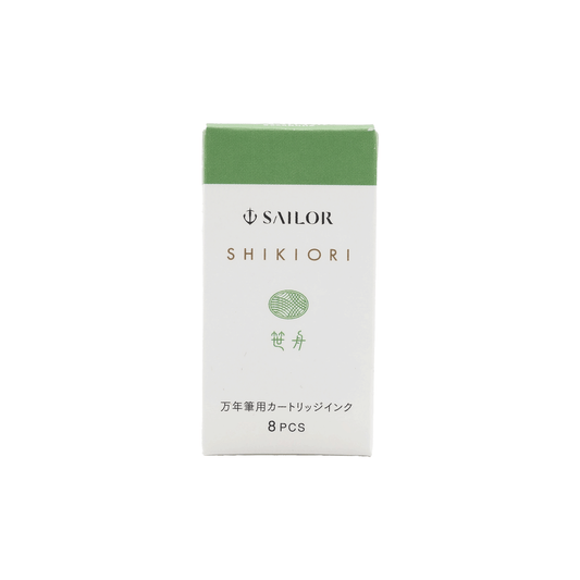 Sailor Shikiori Kusa Aobi Sasabune - Ink Cartridges (8 ea)