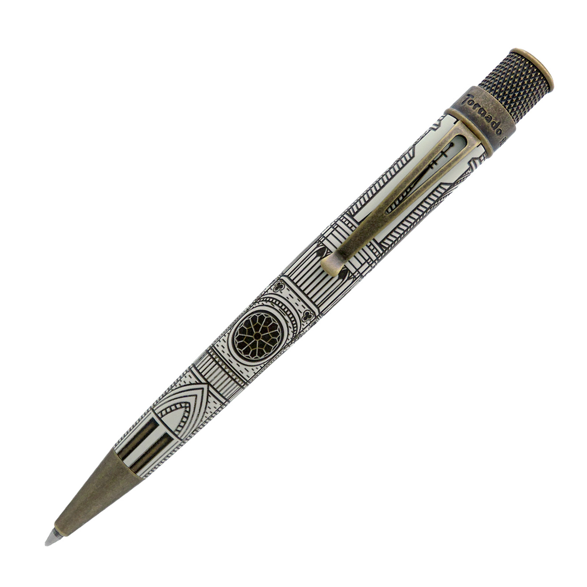 Retro 51 Tornado Rollerball - Cathedral (Vintage Metal Smith)