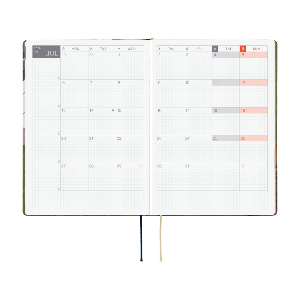 Hobonichi 2026 A5 Techo HON - Hiroko Kubota: Waiting on the Chord