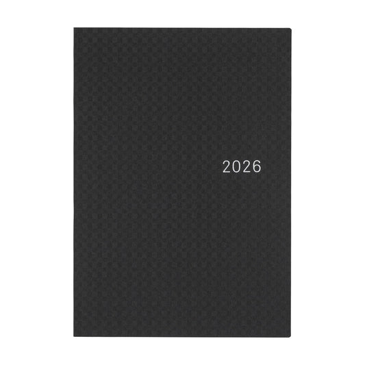 Hobonichi 2026 A5 Techo HON - Paper Series: Black Gingham