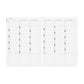 Hobonichi 2026 A5 Techo HON - Paper Series: Black Gingham