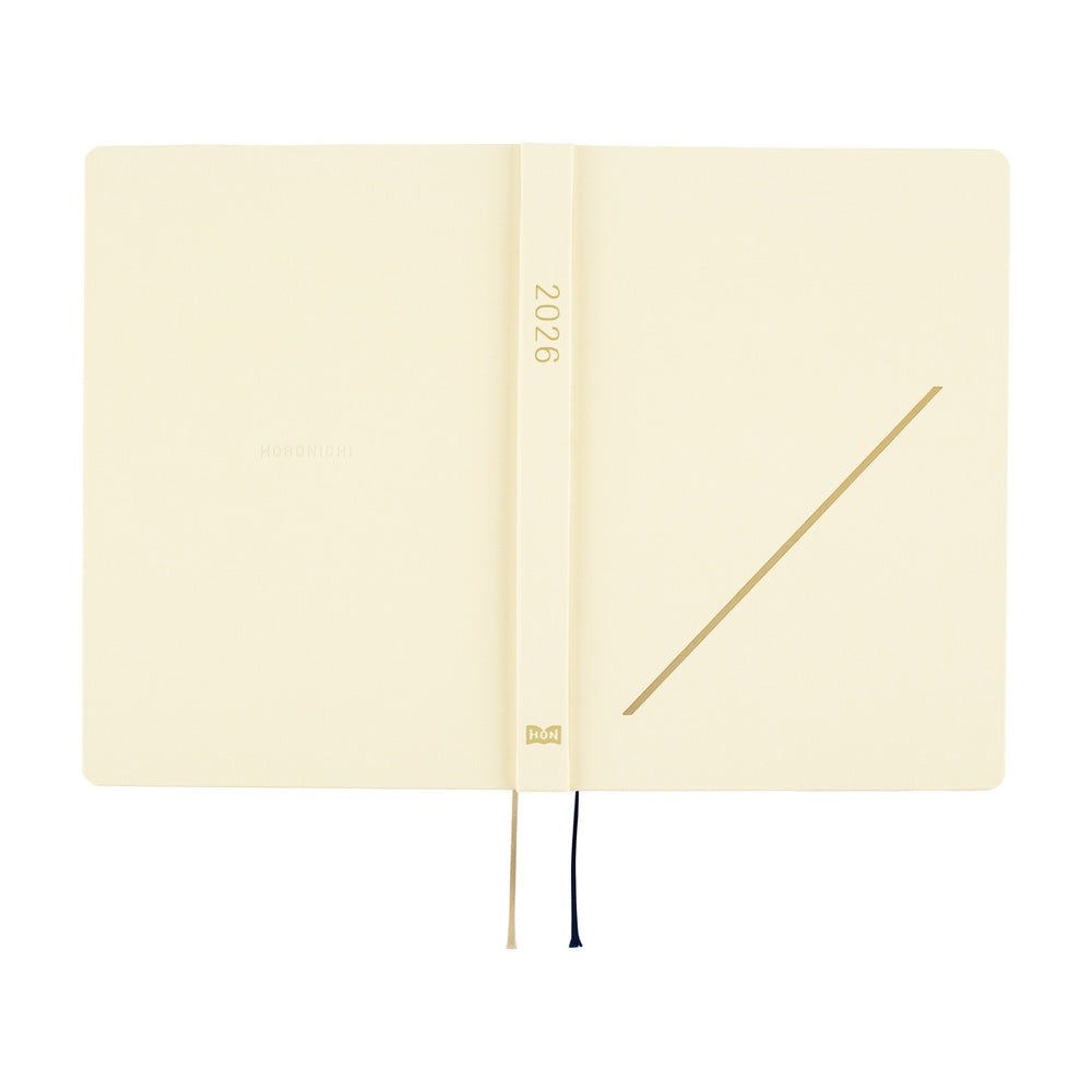 Hobonichi 2026 A5 Techo HON - Slash (Ivory)