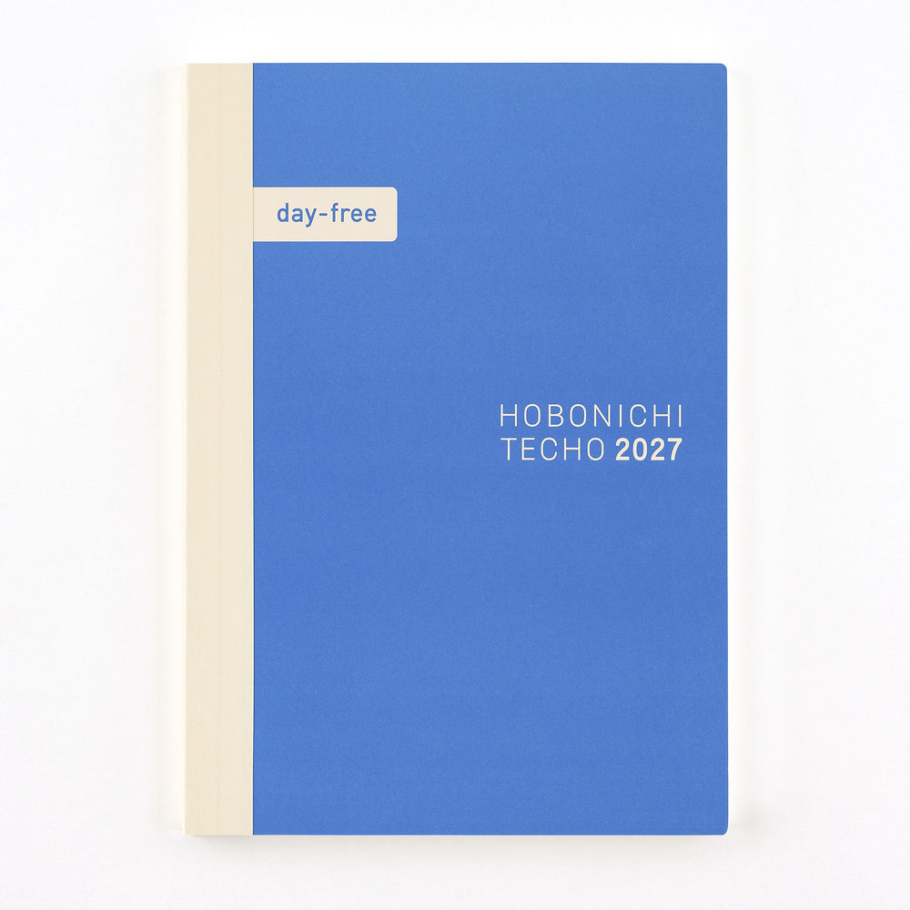 Hobonichi 2027 A5 Techo Day-Free Book (Japanese)