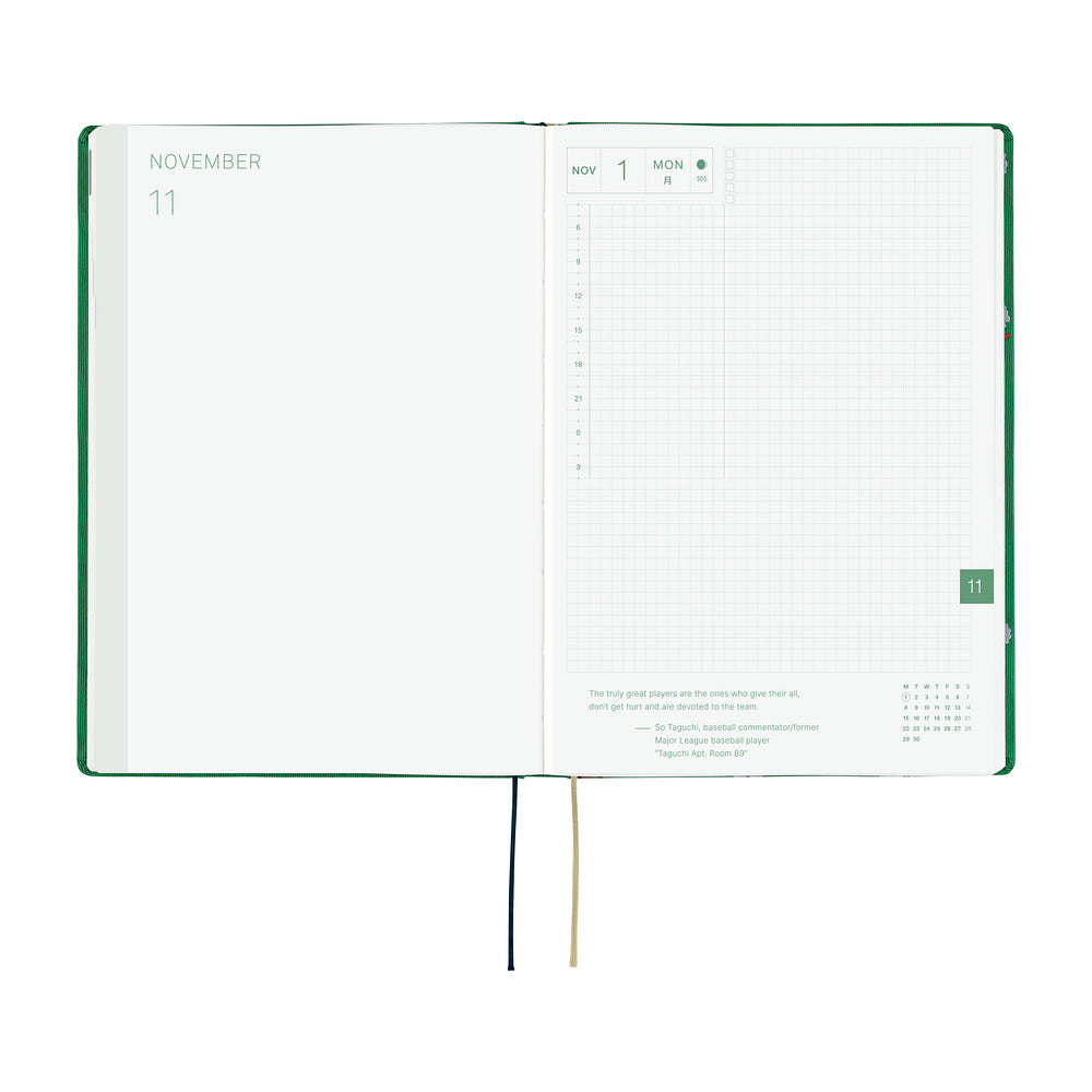 Hobonichi 2027 A5 Techo HON - Bow & Tie: Sheep Sheep Sheep