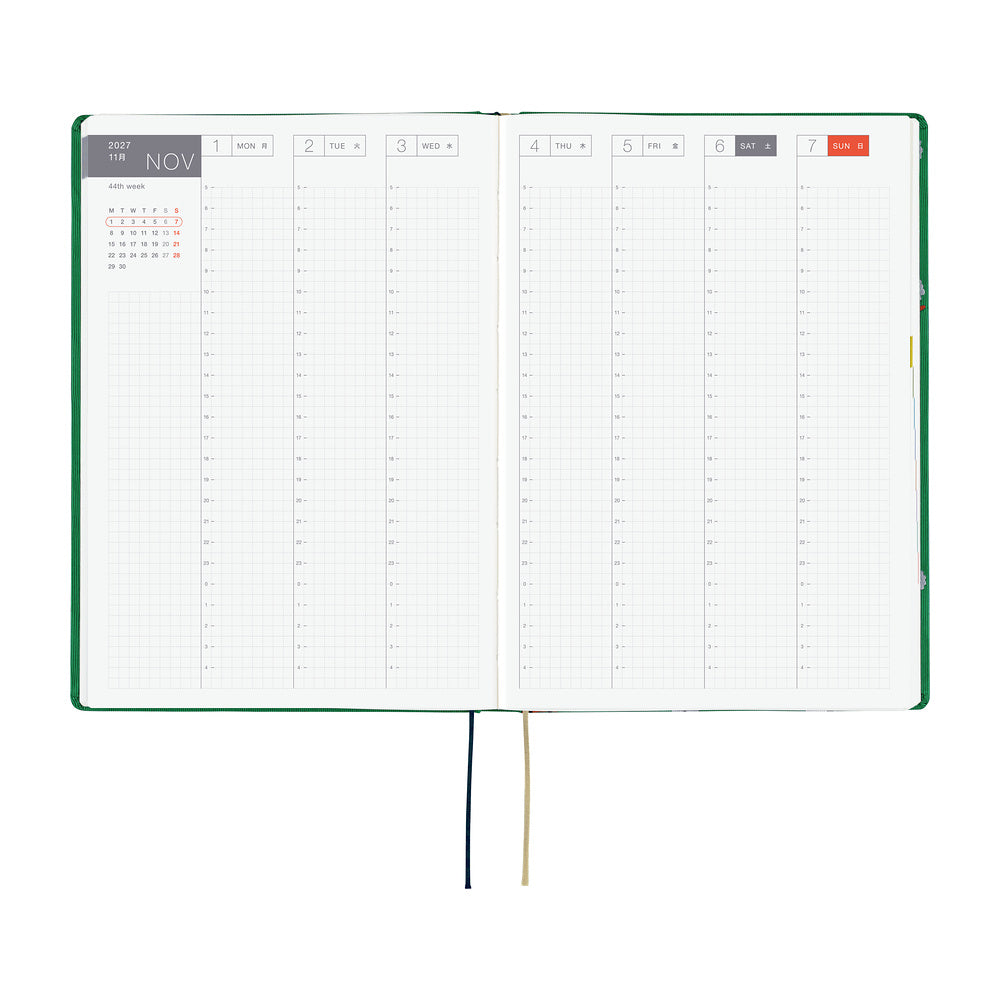 Hobonichi 2027 A5 Techo HON - Bow & Tie: Sheep Sheep Sheep