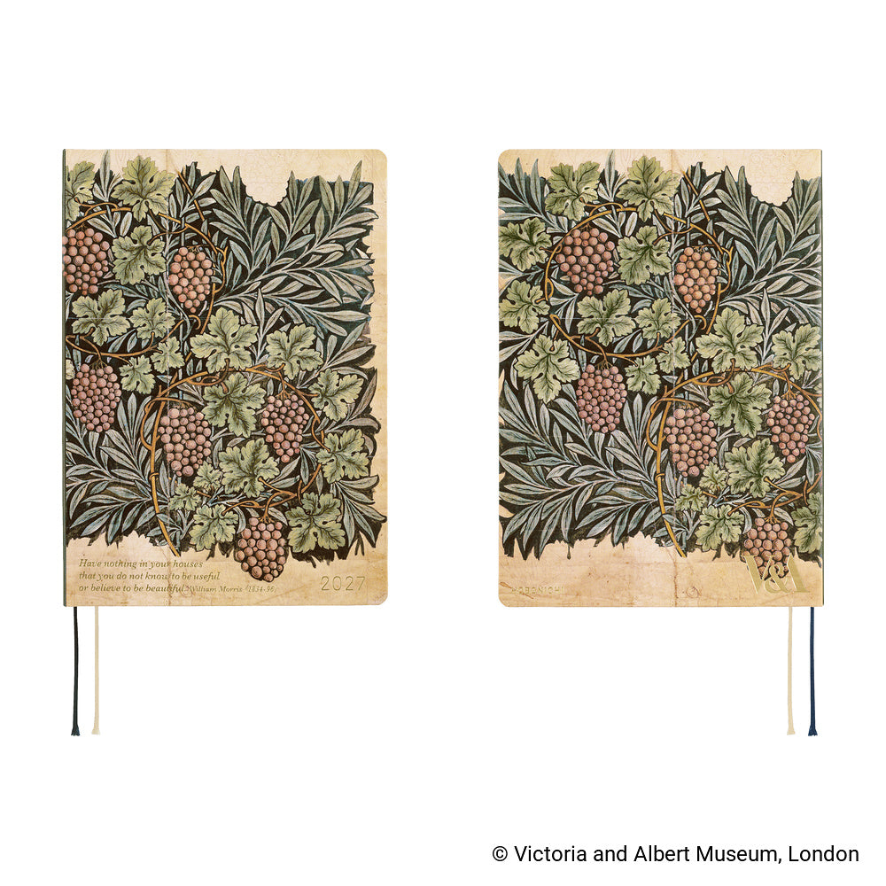 Hobonichi 2027 A5 Techo HON - V&A Series: Vine