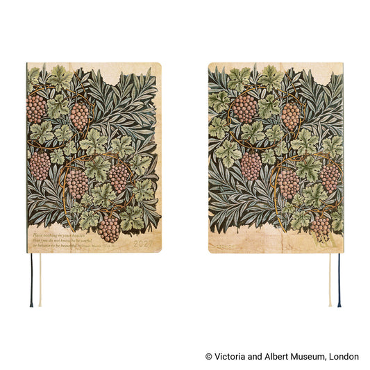 Hobonichi 2027 A5 Techo HON - V&A Series: Vine