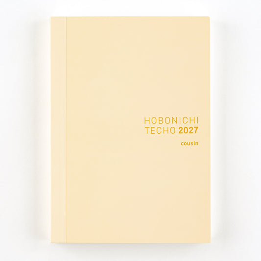 Hobonichi 2027 A5 Techo Cousin Book (English)