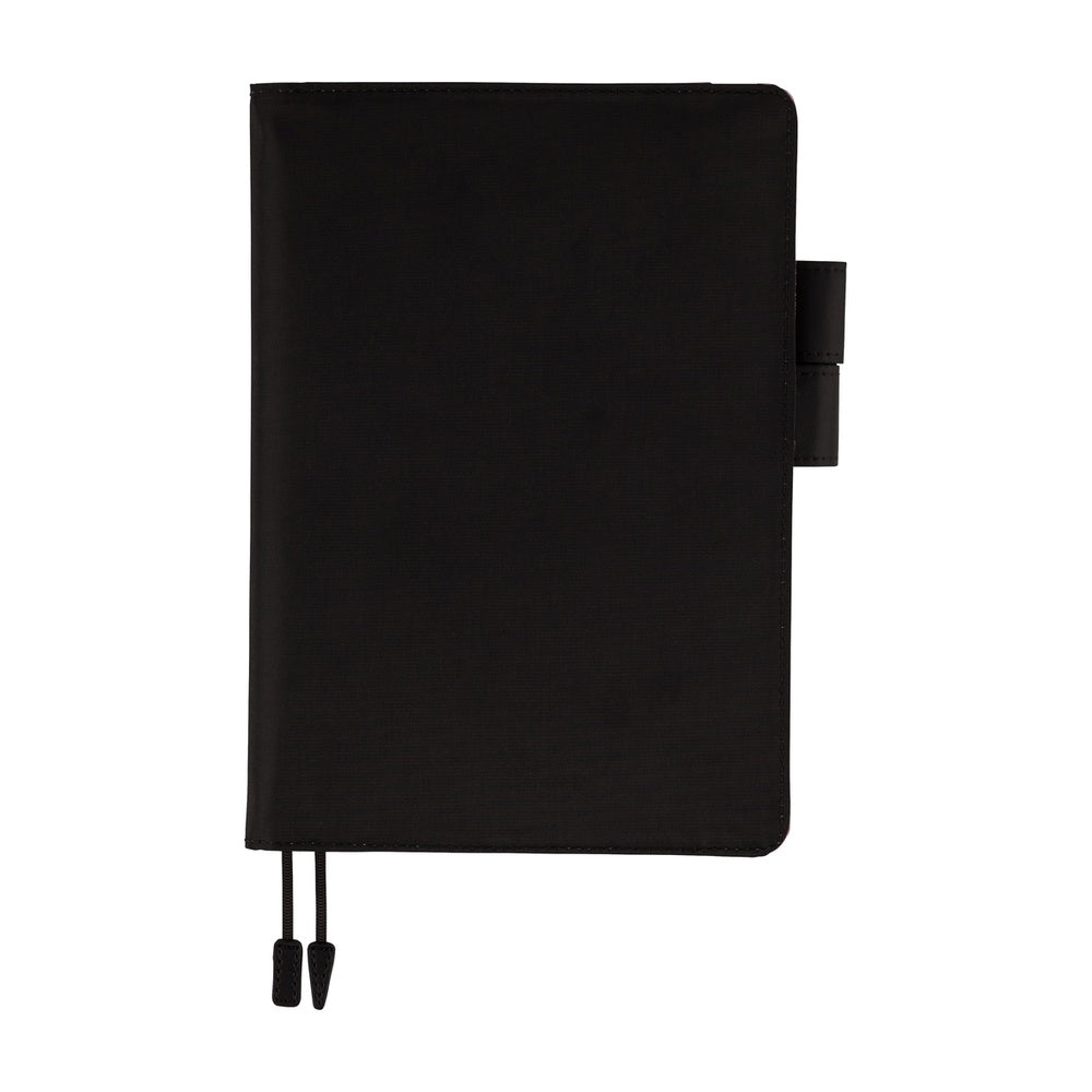 Hobonichi 2026 A5 Cousin Techo Book & Cover Set - Black x Clear Blue (English)