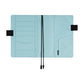 Hobonichi 2026 A5 Cousin Techo Book & Cover Set - Black x Clear Blue (English)