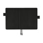 Hobonichi 2026 A5 Cousin Techo Book & Cover Set - Leather: TS Basic Black (English)