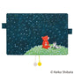 Hobonichi A5 Cousin Cover Only - Keiko Shibata: Gentle breeze in a dandelion field