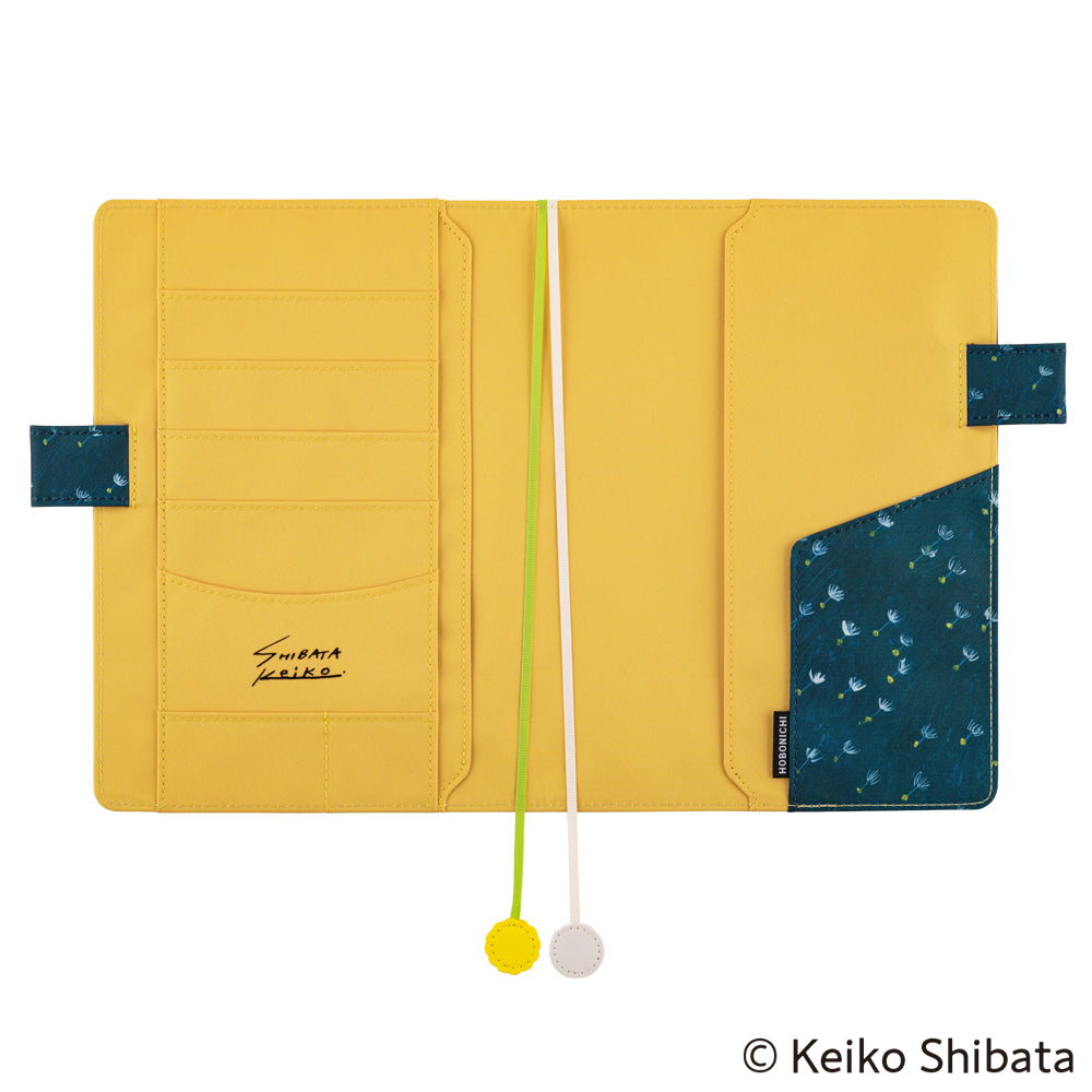 Hobonichi A5 Cousin Cover Only - Keiko Shibata: Gentle breeze in a dandelion field