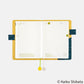 Hobonichi A5 Cousin Cover Only - Keiko Shibata: Gentle breeze in a dandelion field