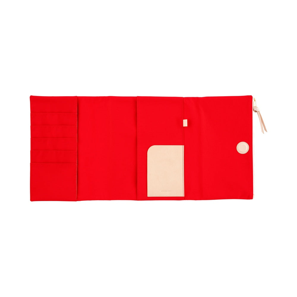 Hobonichi A5 Cousin Cover Only - Tragen: Red