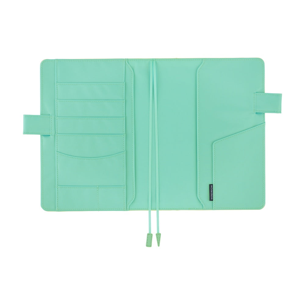 Hobonichi 2026 A5 Cousin Techo Book & Cover Set - Chamomile Mint (English)