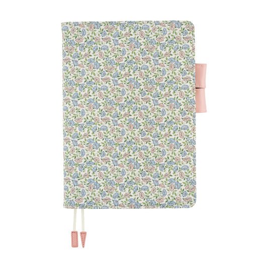 Hobonichi 2026 A5 Cousin Techo Book & Cover Set - Liberty Fabrics: Sasha Kiora (English)
