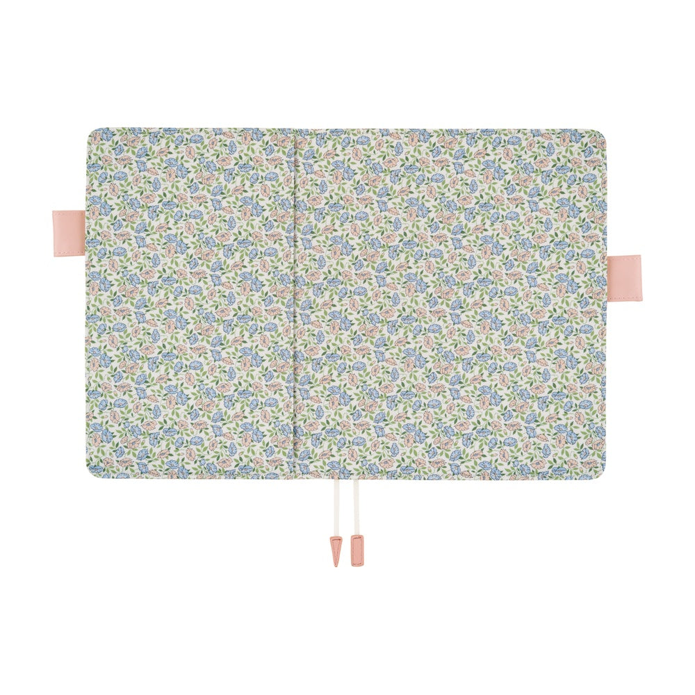 Hobonichi 2026 A5 Cousin Techo Book & Cover Set - Liberty Fabrics: Sasha Kiora (English)